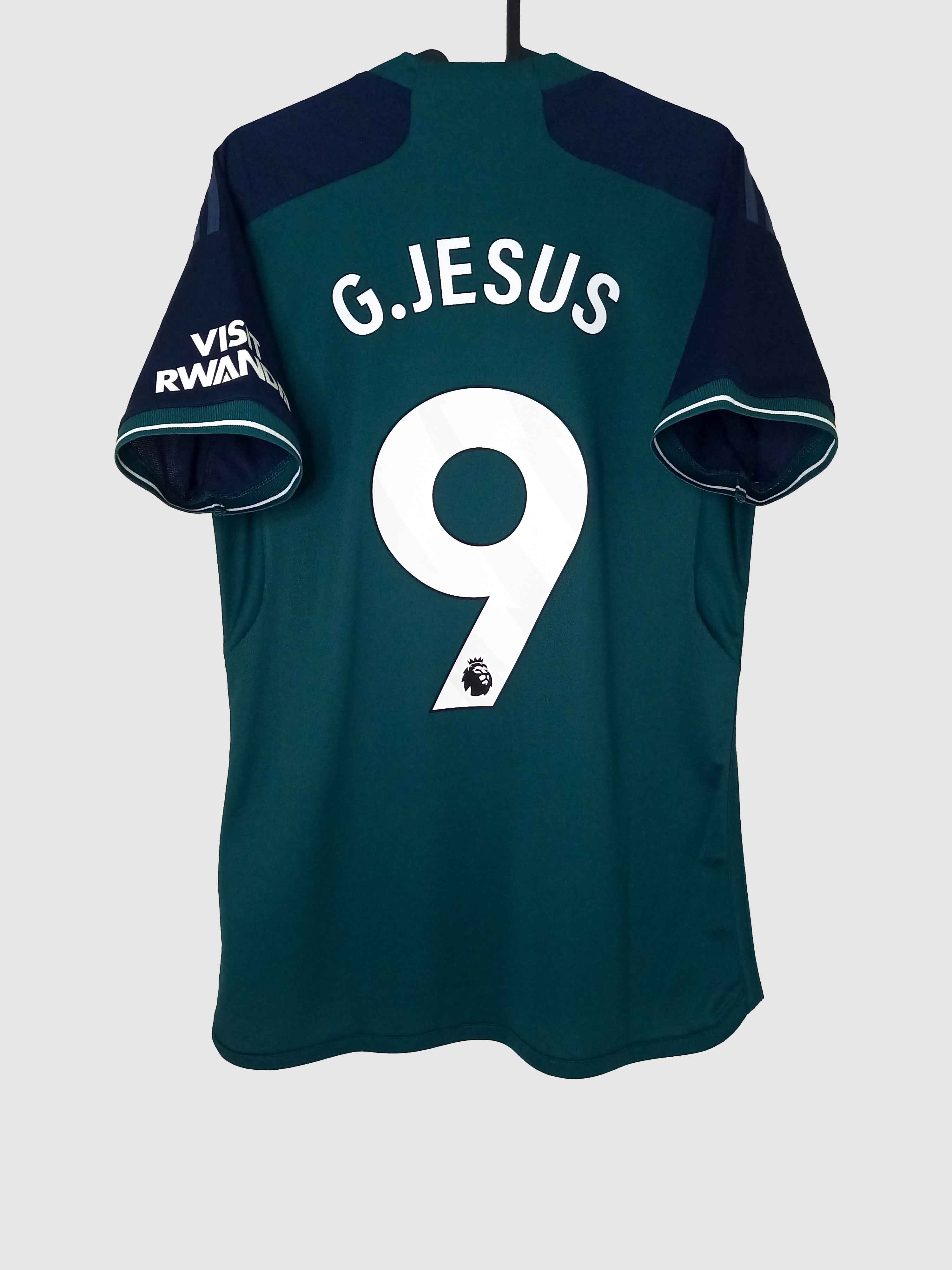 Arsenal 2023/24 Third Shirt Gabriel Jesus | Football Shirt Paradise