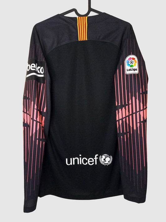 Barcelona 2018/19 Goalkeeper Home Shirt Back 894437-011