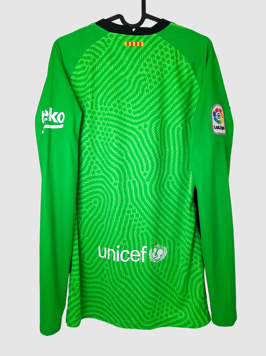 Barcelona 2020/21 Goalkeeper Home Shirt Back CD4272-398