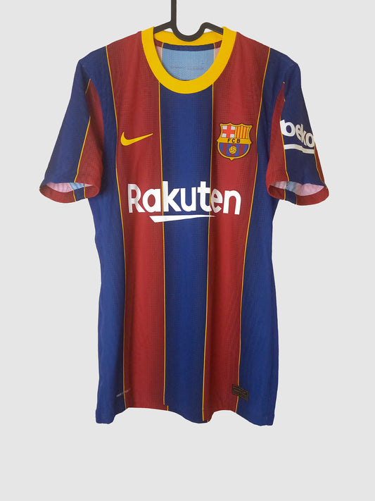 Barcelona 2020/21 Home Shirt Messi Player Version CD4185-456 front