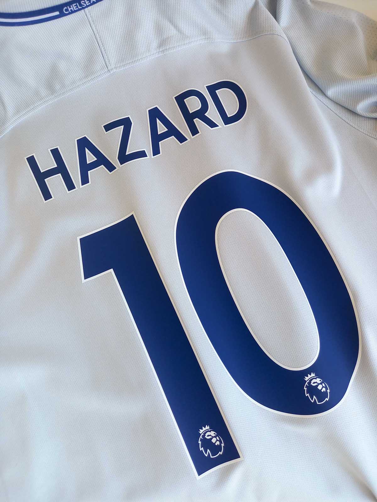 Chelsea 2017/18 Away Shirt Hazard 905512-044 name set