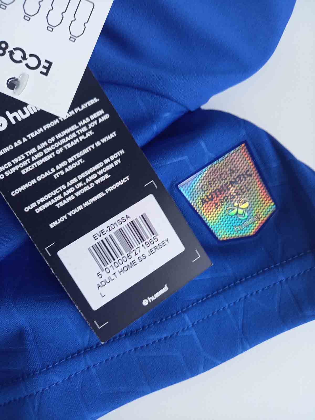 Everton 2022/23 Home Shirt Iwobi Tags EVE-201SSA