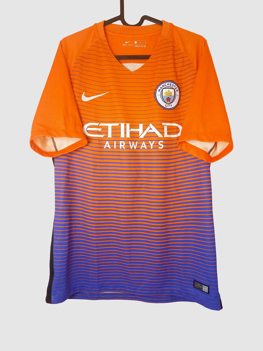 Manchester City 2016/17 Third Shirt Aguero 776901-817 front