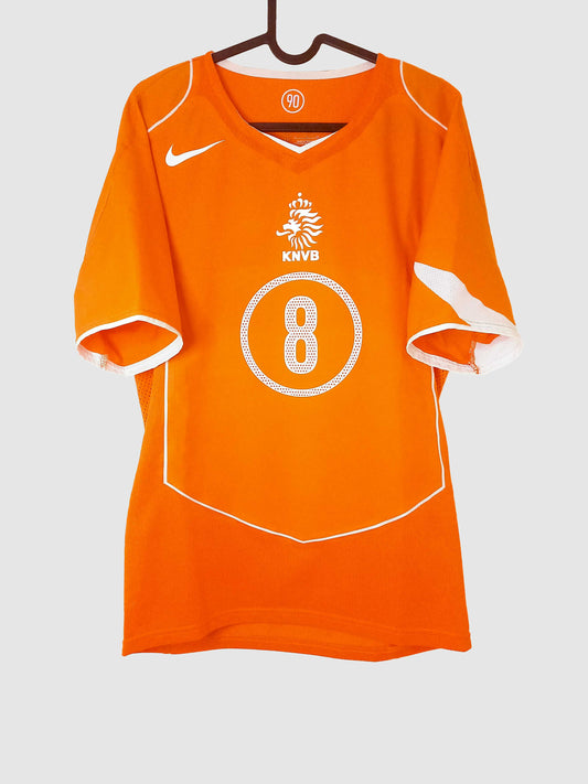 Netherlands 2004 Home Shirt Edgar Davids Reissue HV4427-819 front
