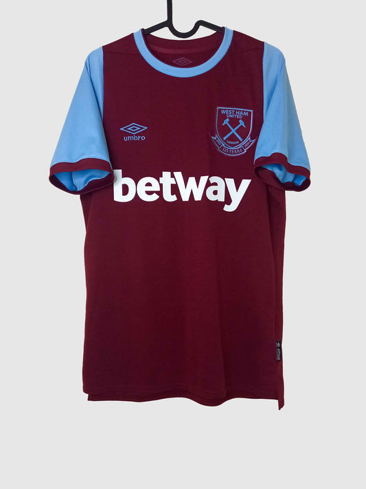 West Ham United 2020/21 Home Shirt Haller Front