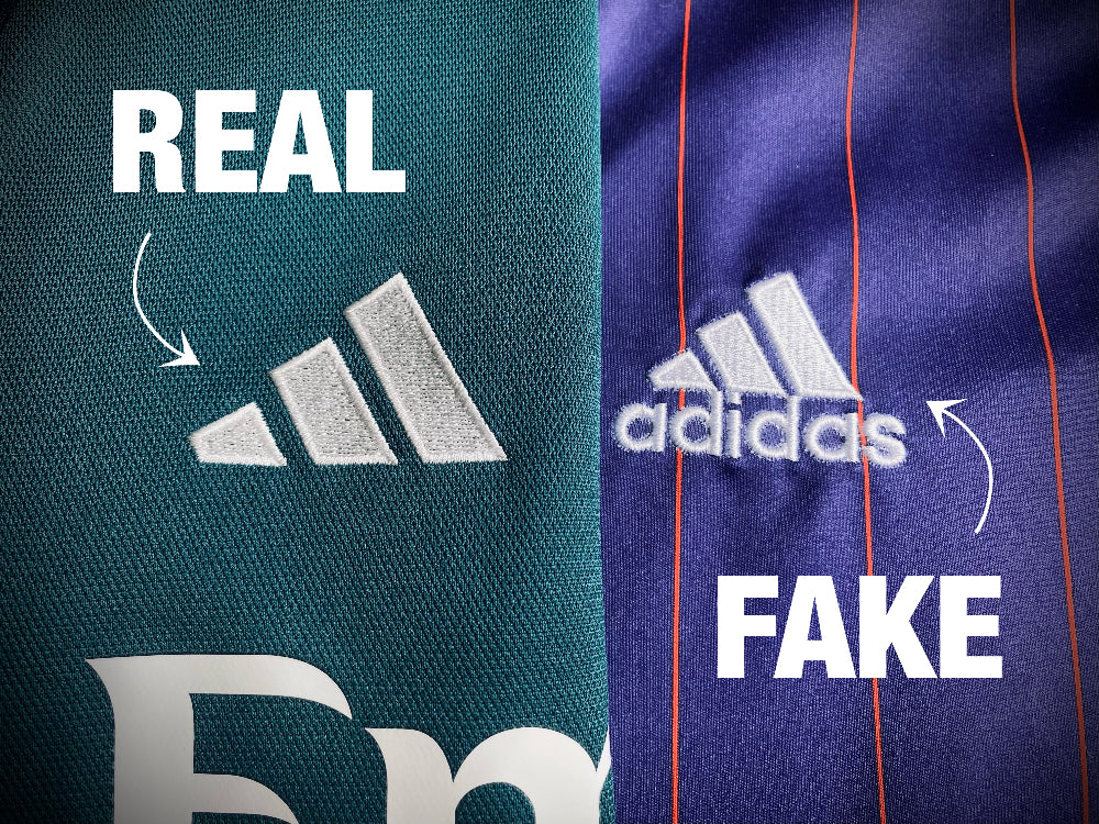 How to spot a fake Adidas football shirt?
