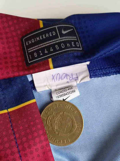 Barcelona 2020/21 Home Shirt Messi (S-Excellent)