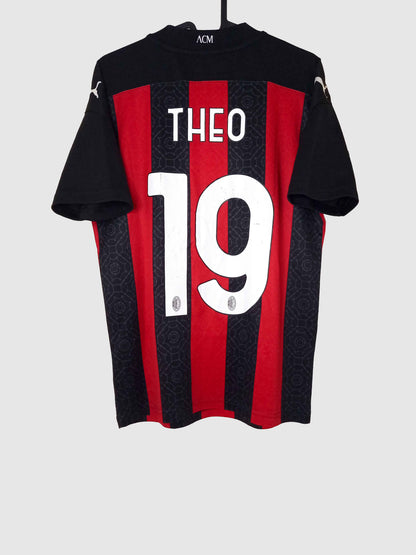 AC Milan 2025/26 Home Shirt Theo Hernandez Back 757277-01