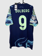 Ajax 2025/26 Away Shirt Dolberg Back JP1447