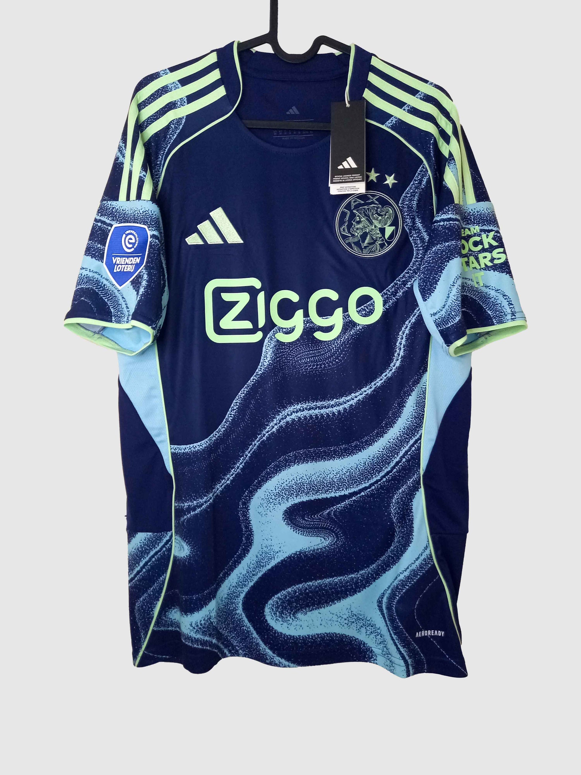 Ajax 2025/26 Away Shirt Gaaei Front JP1447