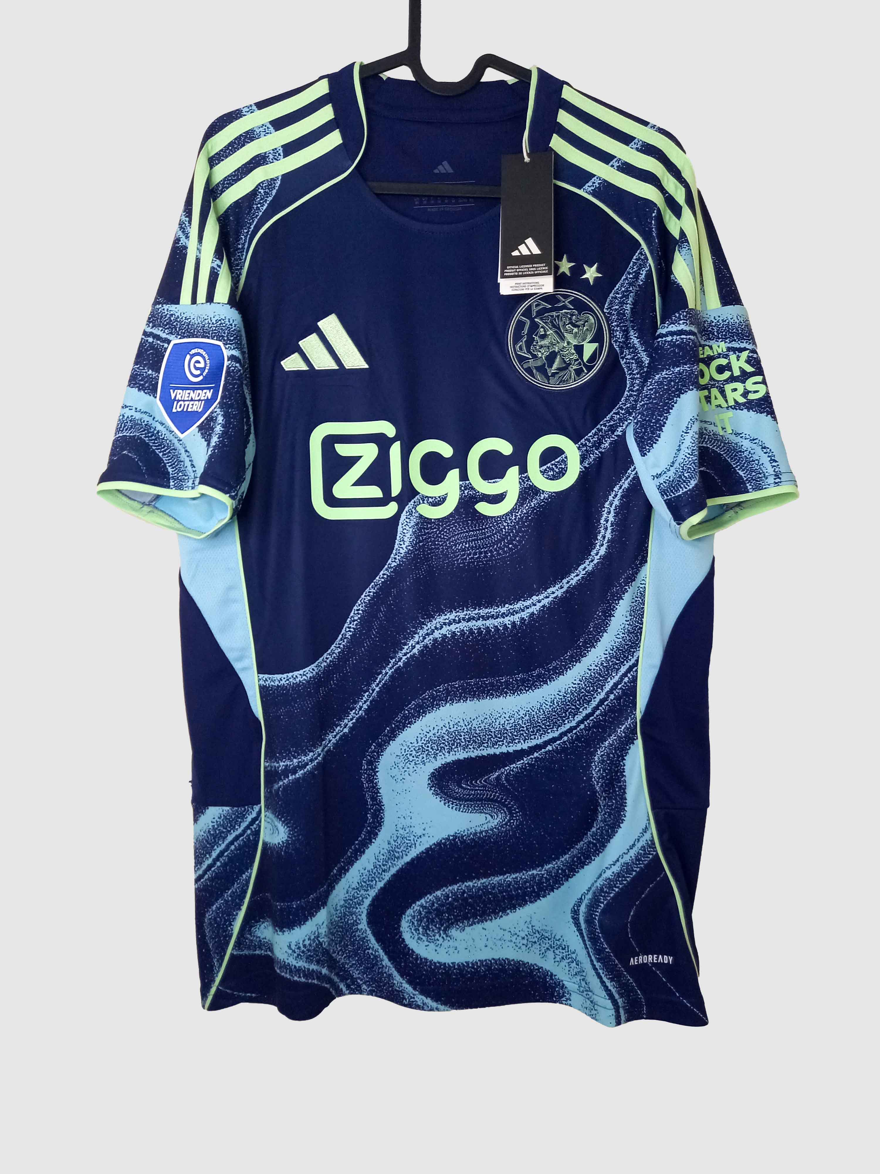 Ajax 2025/26 Away Shirt Gaaei Front JP1447