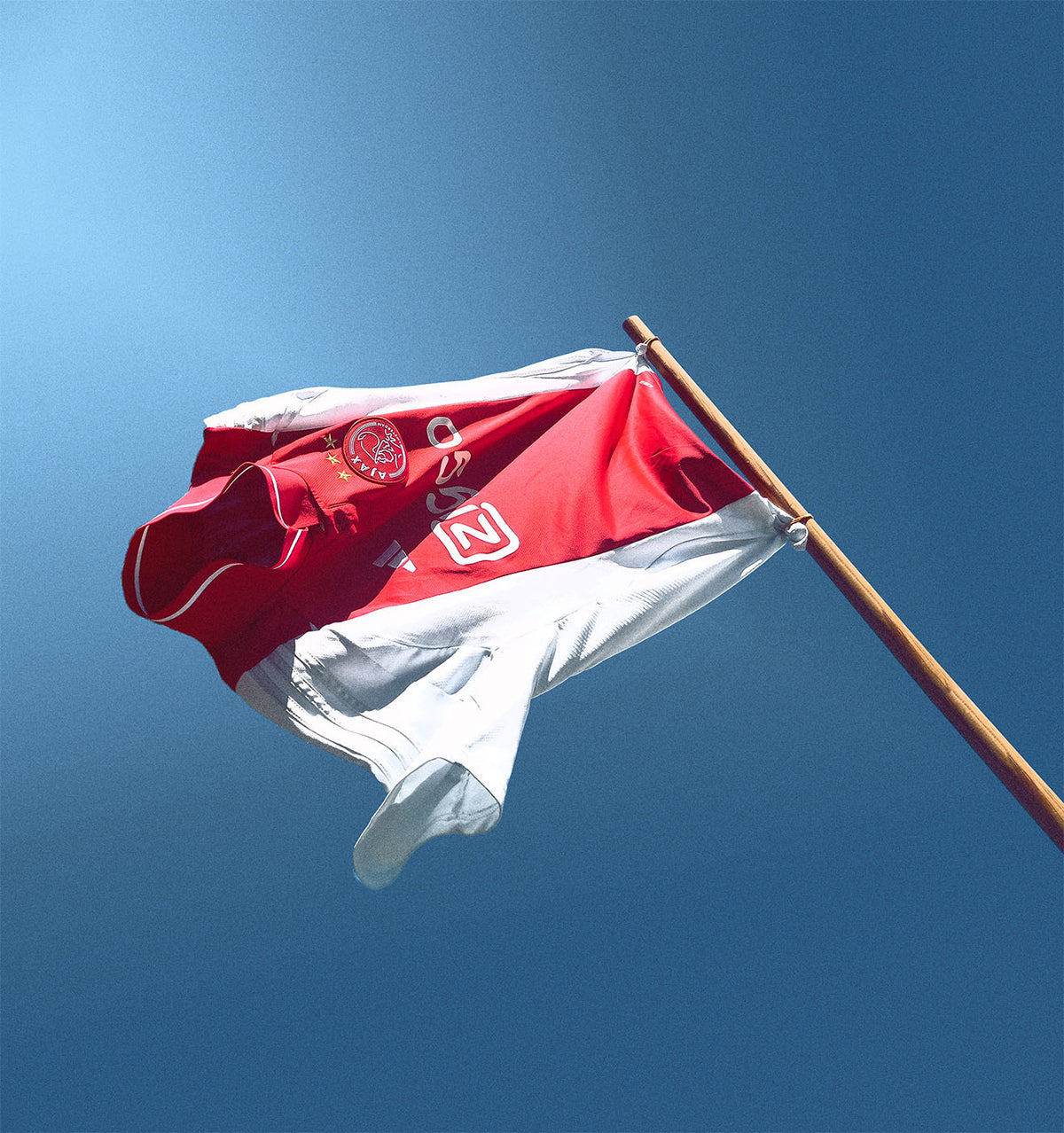 Ajax Shirt Flag Football Shirt Paradise Banner