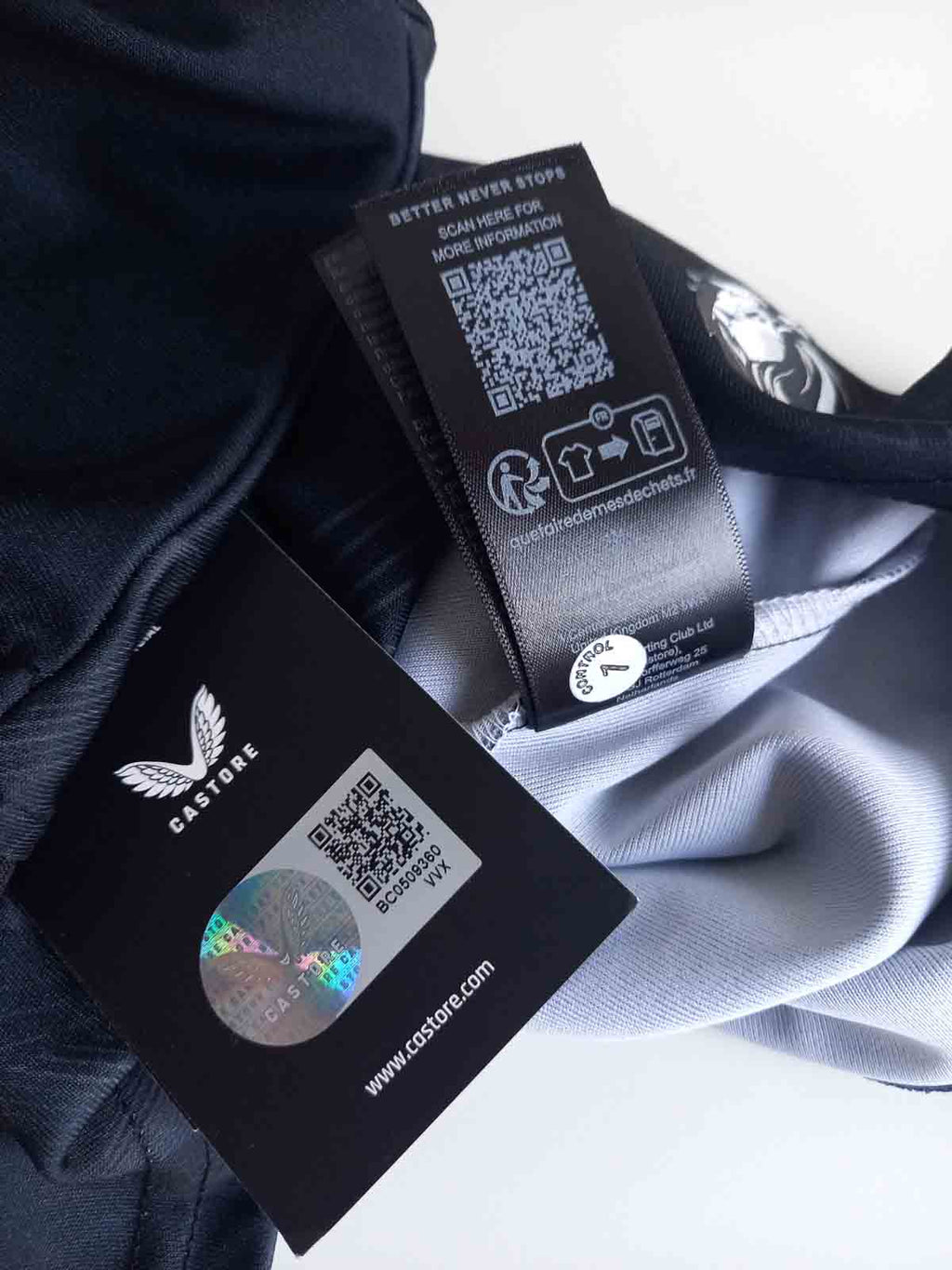 Almeria 2023/24 Away Shirt Tags