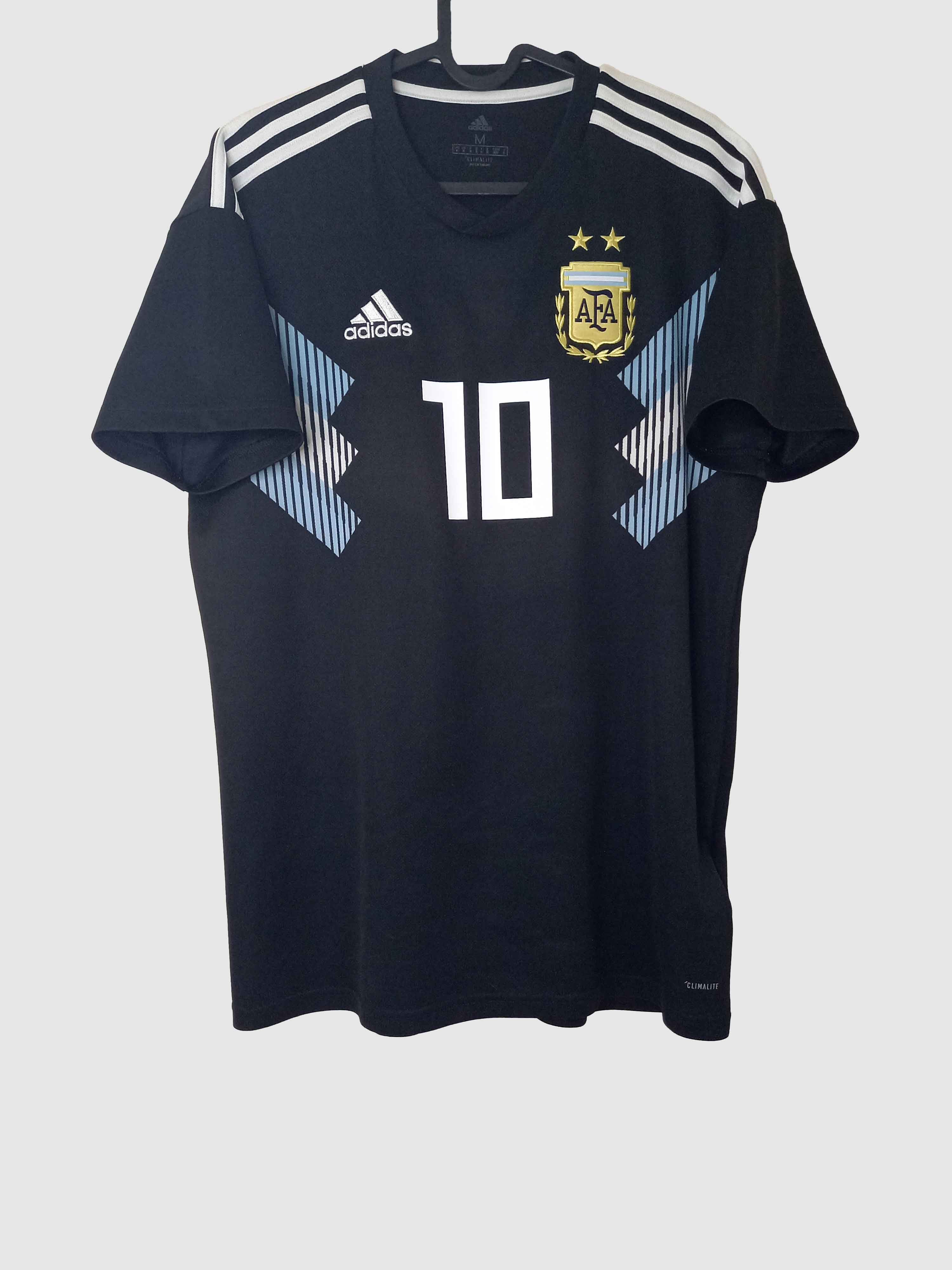 Argentina 2018 Away Shirt Messi Front CD8565