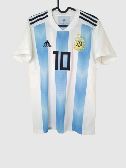 Argentina 2018 Home Shirt Messi Front BQ9324