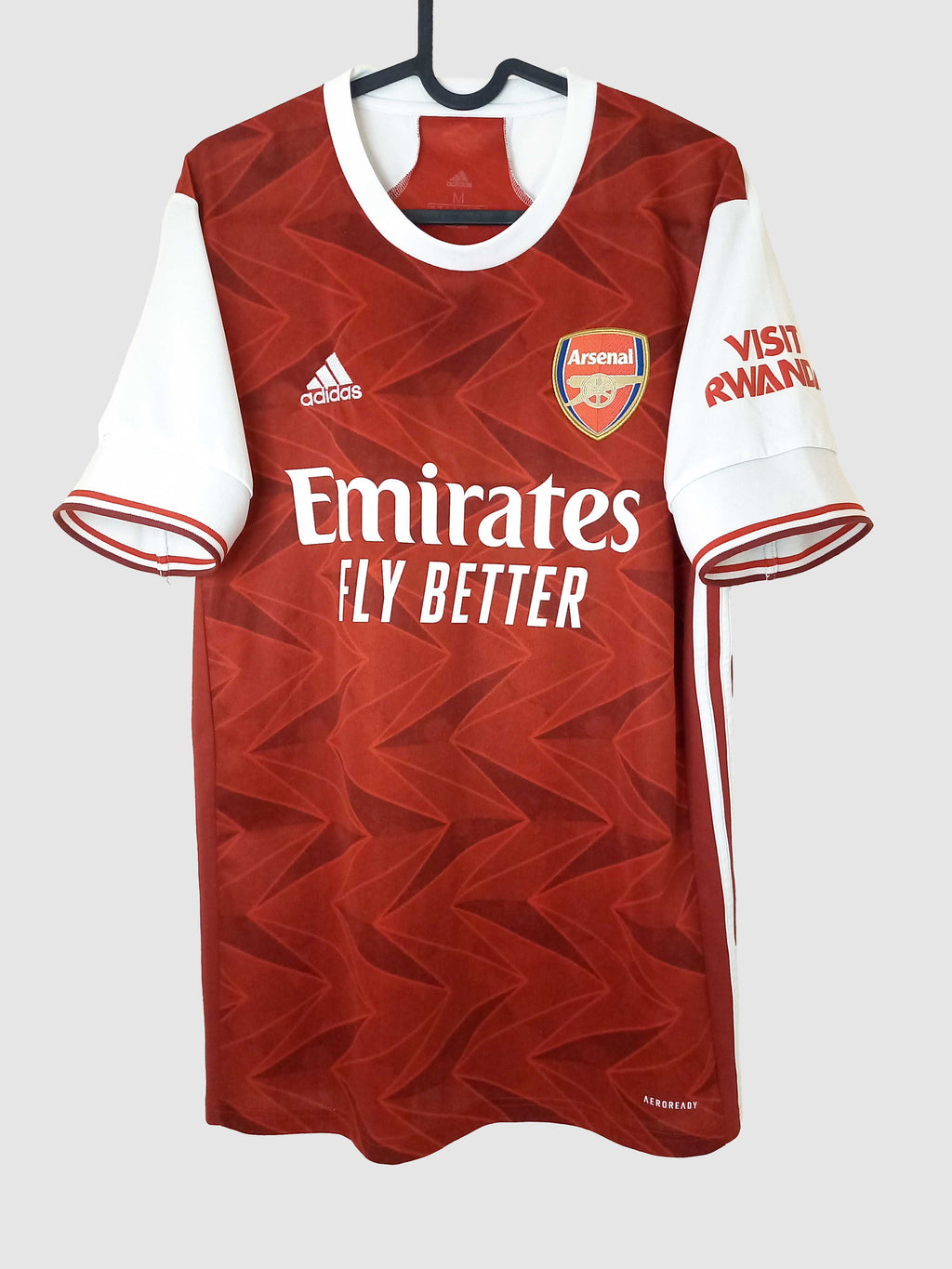 Arsenal 2020/21 Home Shirt Front EH5817