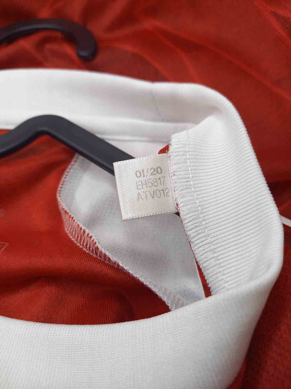 Arsenal 2020/21 Home Shirt Tags EH5817