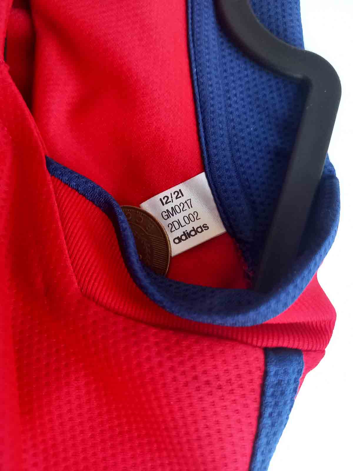 Arsenal 2021/22 Home Shirt Aubameyang Tags GM0217