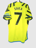 Arsenal 2023/24 Away Shirt Saka Back HR6927