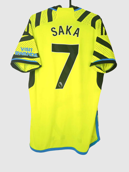 Arsenal 2023/24 Away Shirt Saka Back HR6927