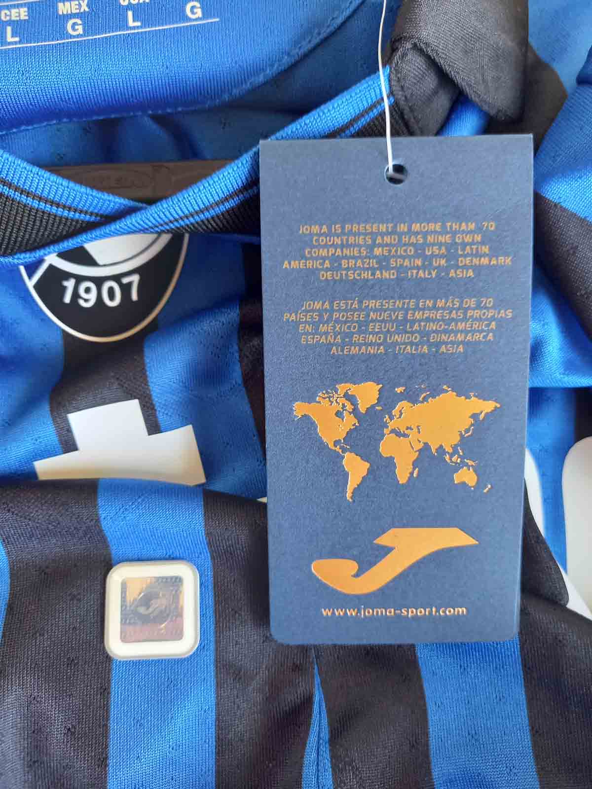 Atalanta 2020/21 Home Shirt Luis Muriel Tags