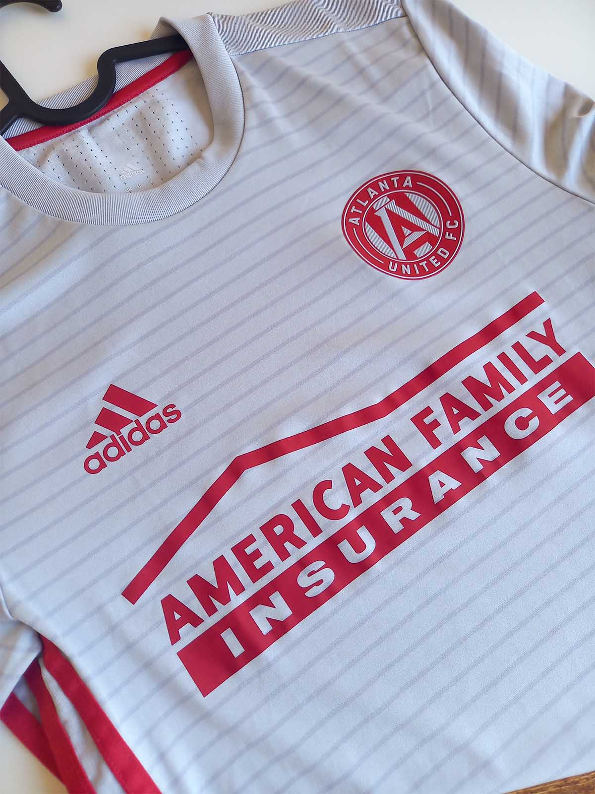 Atlanta United 2017 away shirt player version AY5973 upper