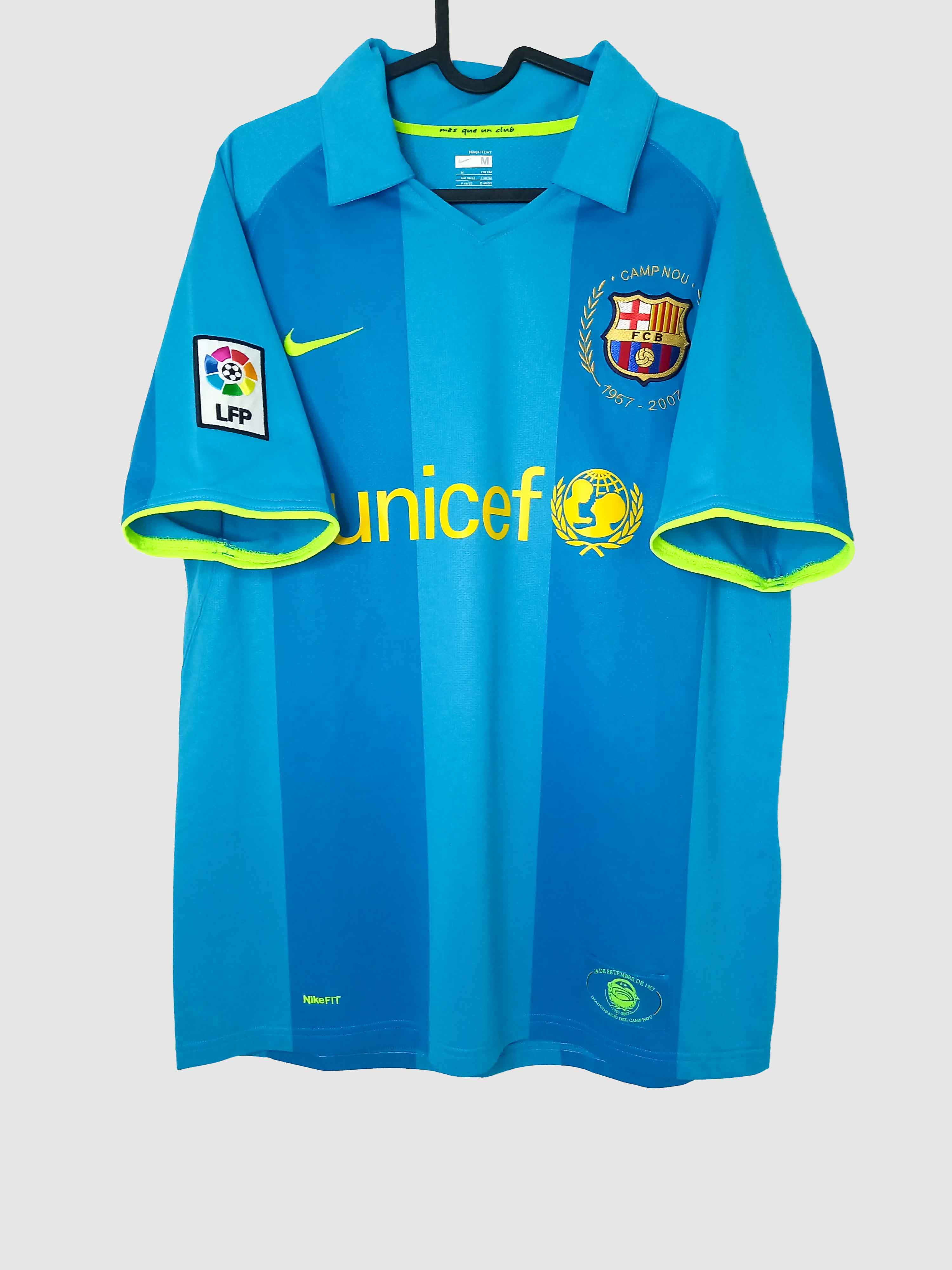 Barcelona 2007/08 Away Shirt Henry | Football Shirt Paradise