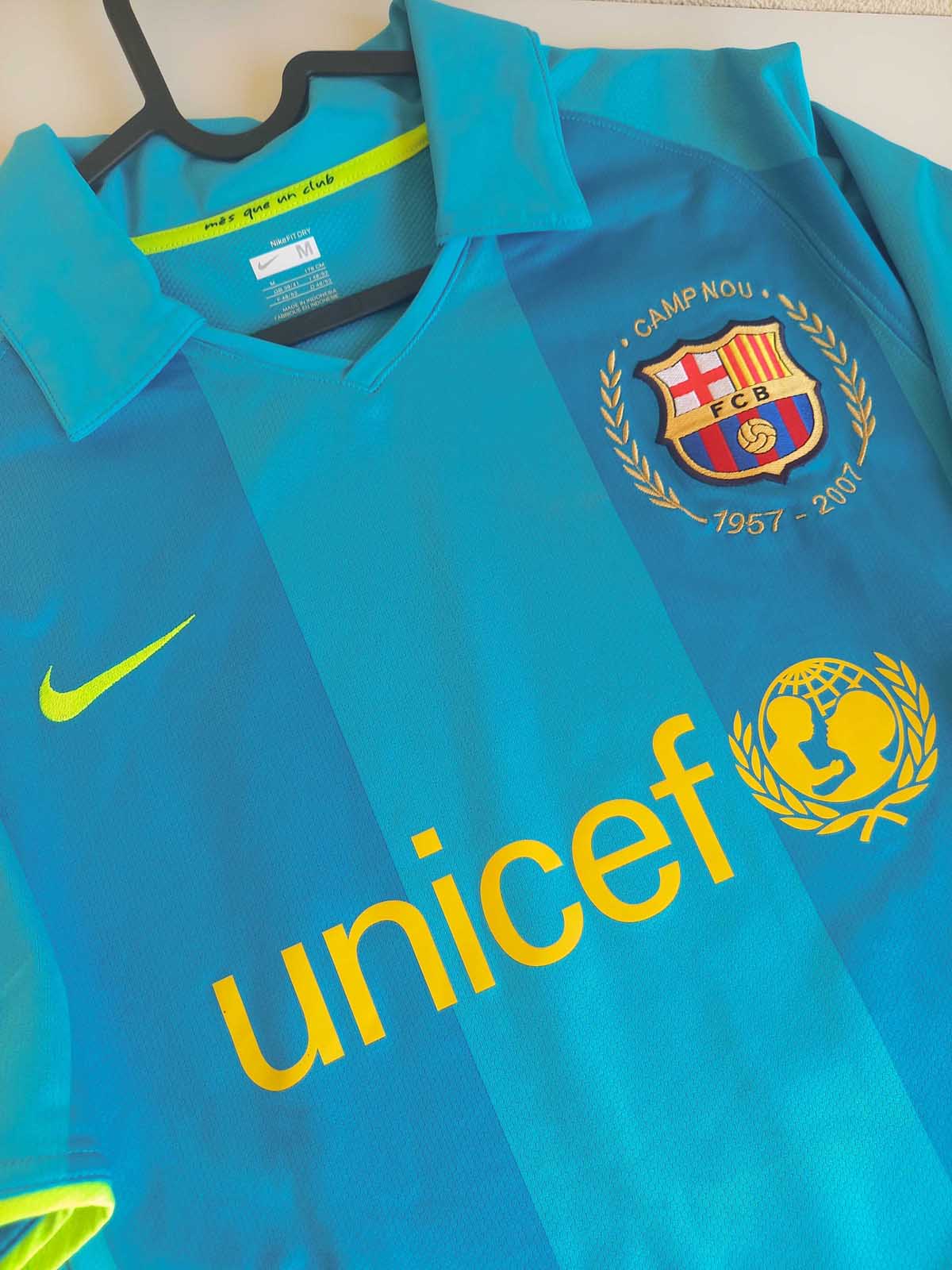 Barcelona 2007/08 Away Shirt Henry 237743-414 upper