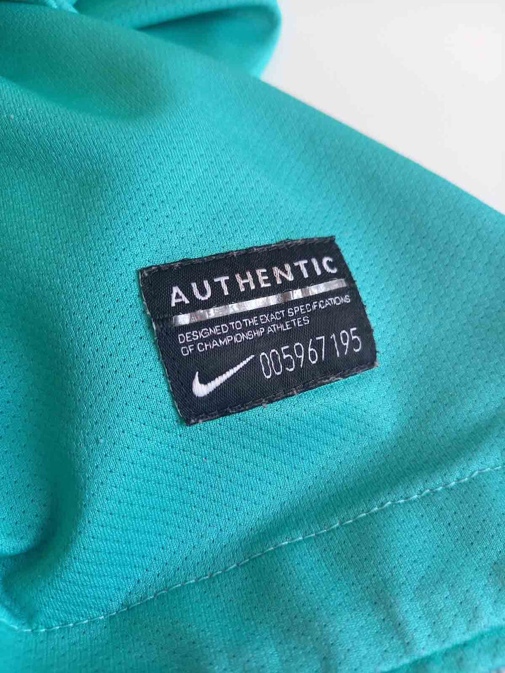 Barcelona 2010/11 Away Shirt Tags