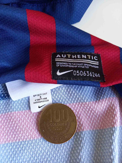 Barcelona 2011/12 Home Shirt Iniesta Tags 419877-486