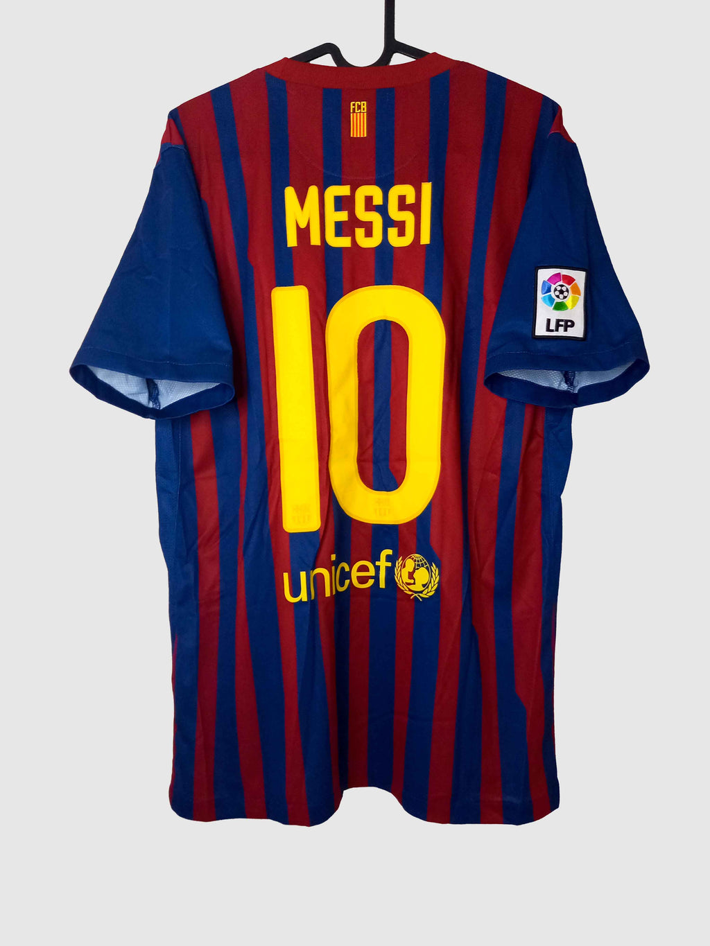Barcelona 2011/12 Home Shirt Messi Back 419877-486