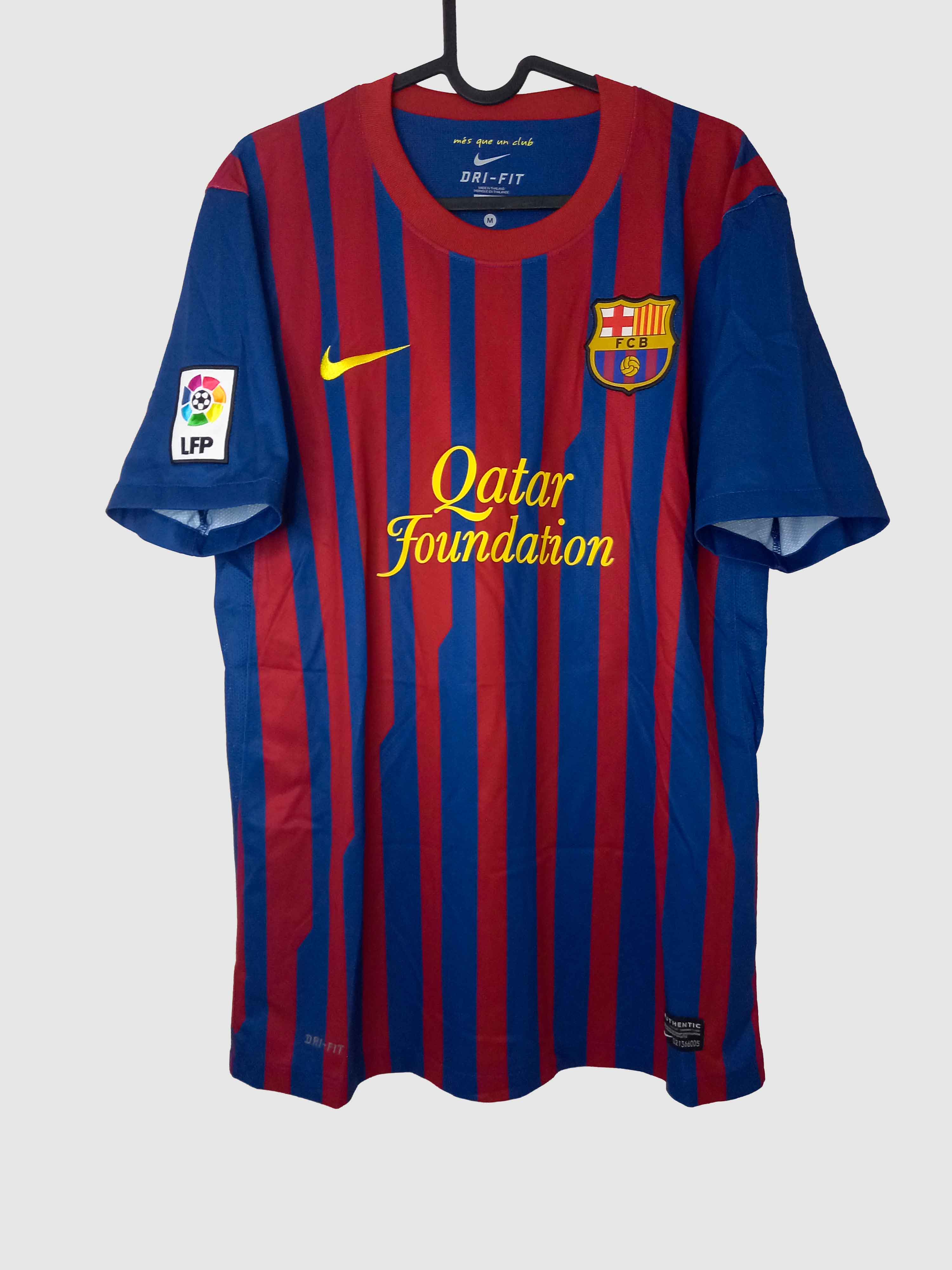Barcelona 2011/12 Home Shirt Messi Front 419877-486