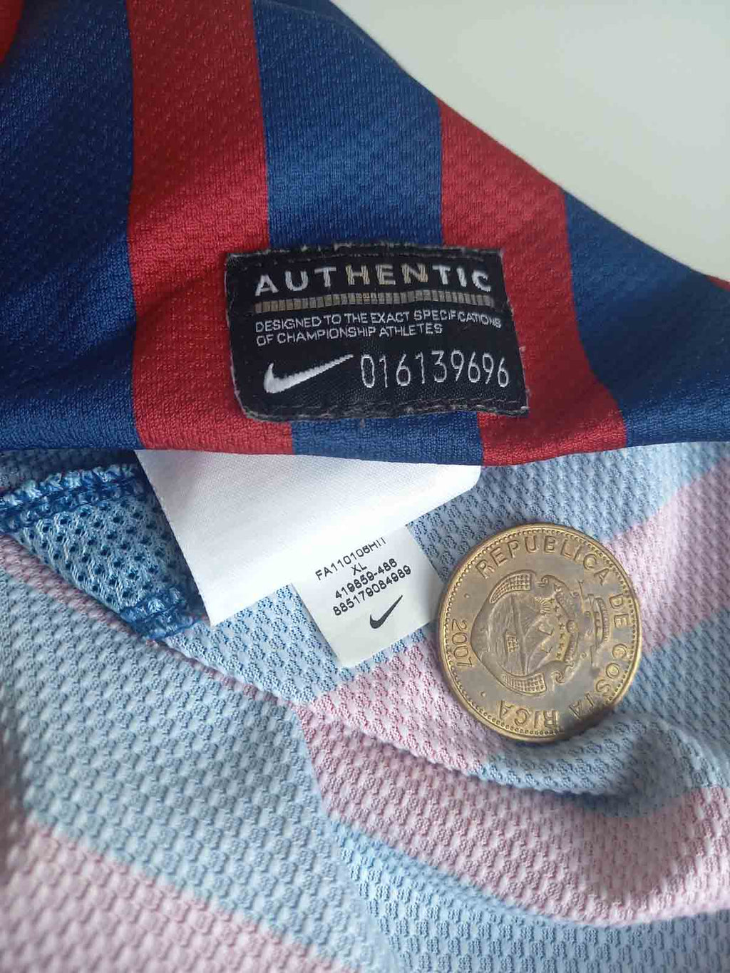 Barcelona 2011/12 Home Shirt Tags 419859-486