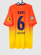 Barcelona 2012/13 Away Shirt Xavi Back 478326-815