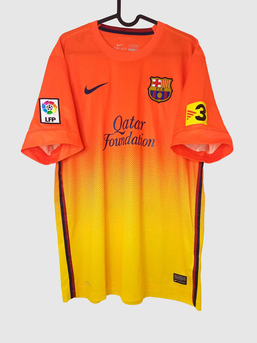 Barcelona 2012/13 Away Shirt Xavi Front 478326-815