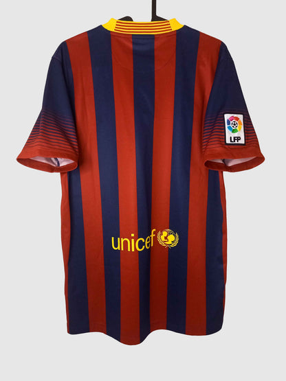 Barcelona 2013/14 Home Shirt Back 532822-413