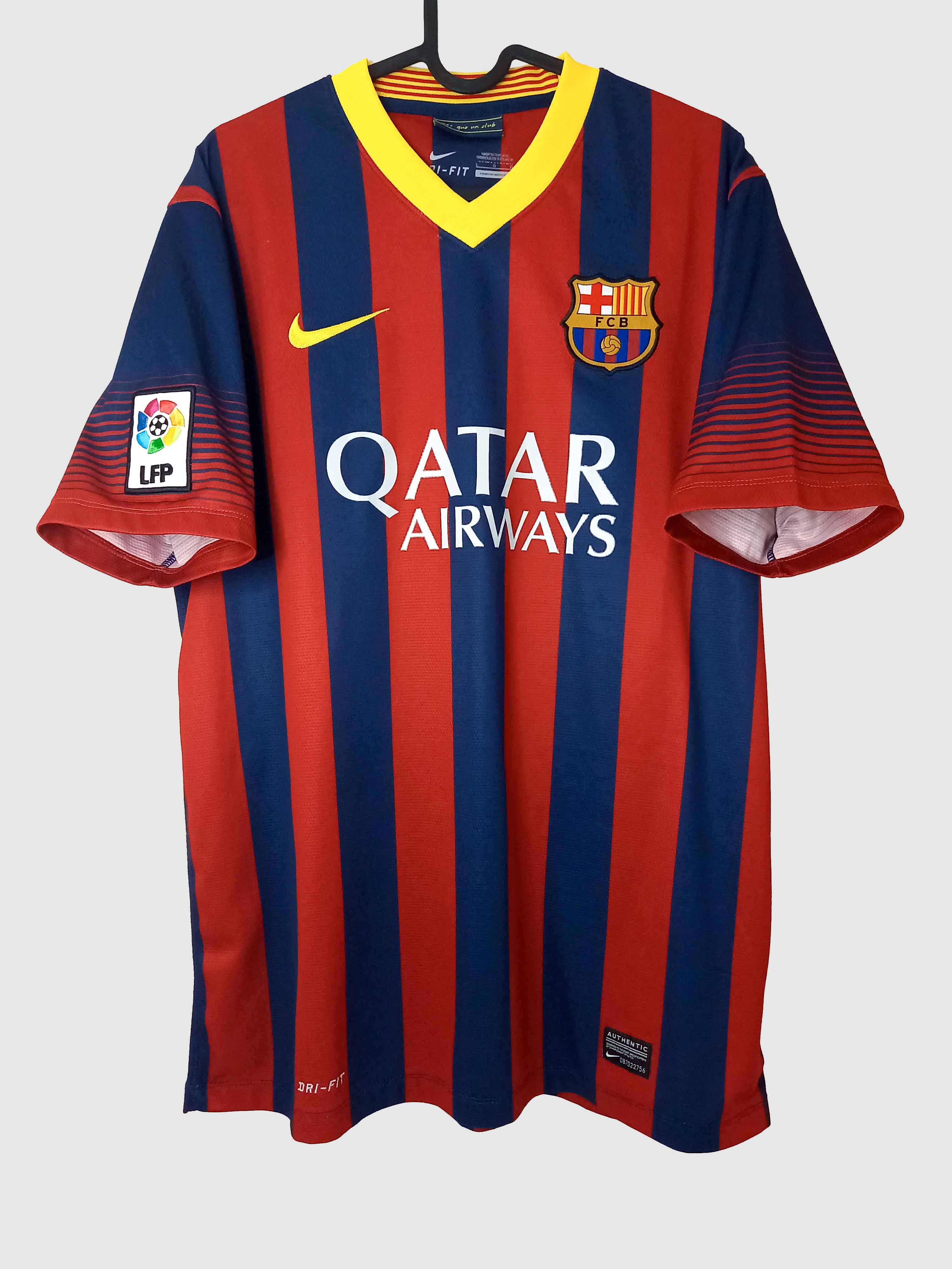 Barcelona 2013/14 Home Shirt Front 532822-413