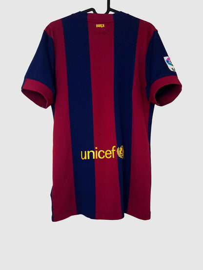 Barcelona 2014/15 Home Shirt Back 610594-422
