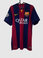 Barcelona 2014/15 Home Shirt Xavi Front 610594-411