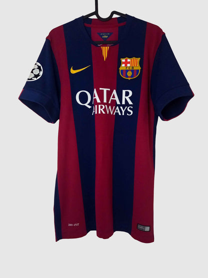 Barcelona 2014/15 Home Shirt Xavi Front 610594-411