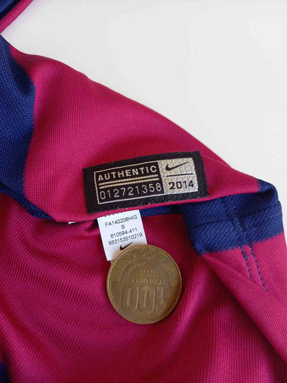 Barcelona 2014/15 Home Shirt Xavi Tags 610594-411