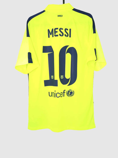 Barcelona 2014/15 Third Shirt Messi 631192-711 Back