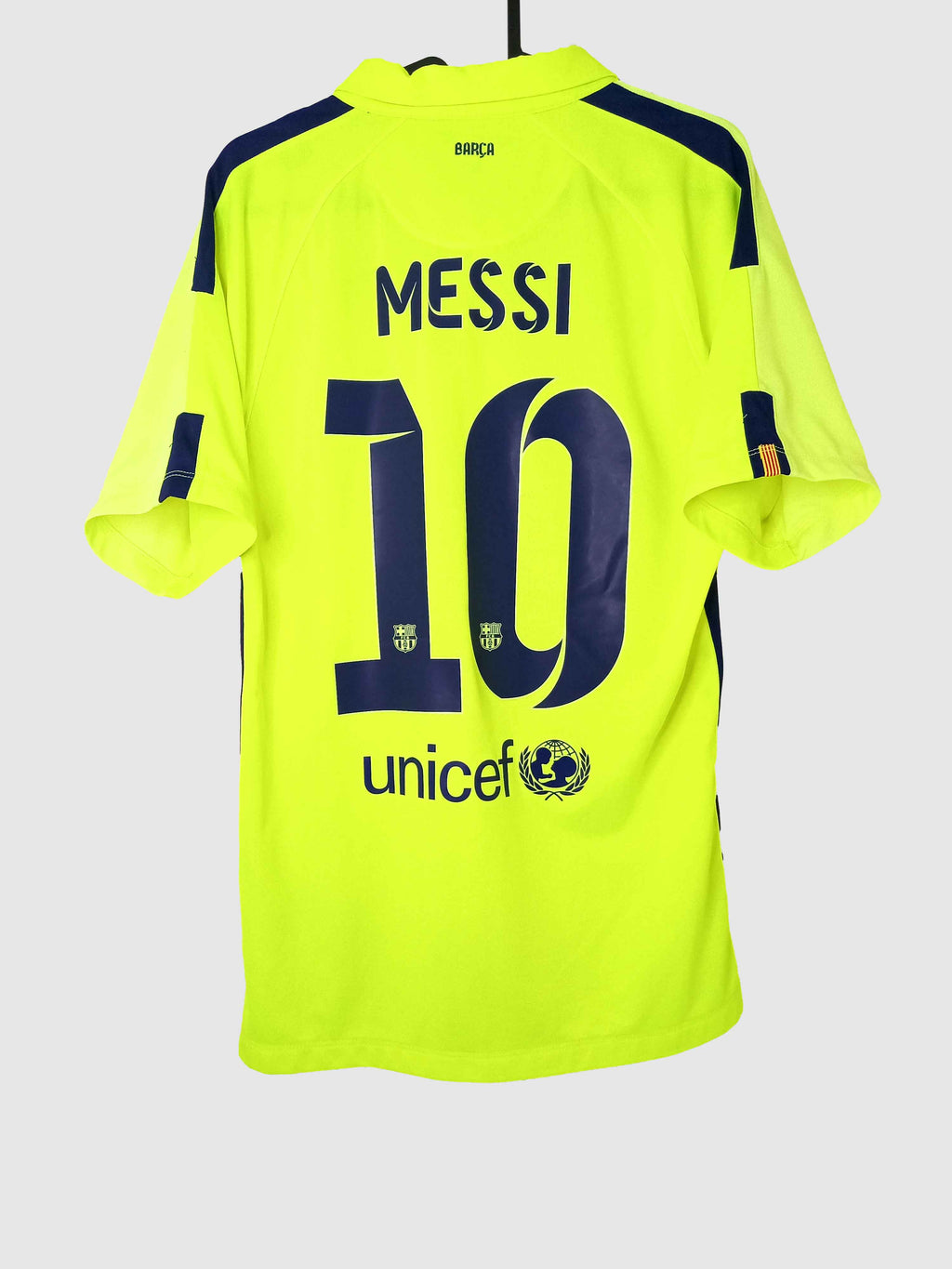 Barcelona 2014/15 Third Shirt Messi Back 631192-711