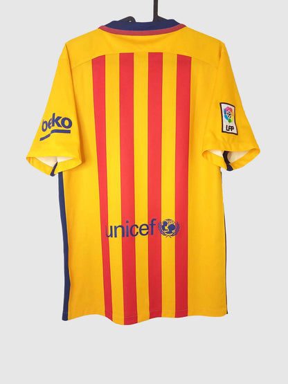 Barcelona 2015/16 Away Shirt Back 658785-740