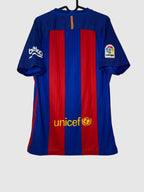 Barcelona 2016/17 Home Shirt Back 77650-481