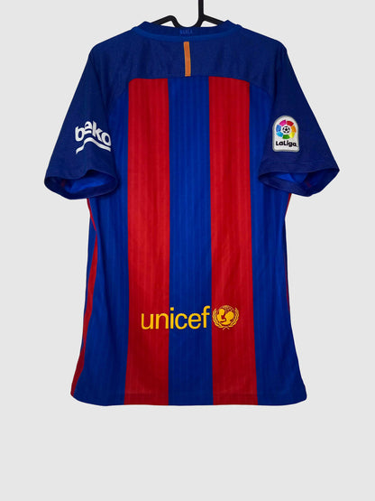 Barcelona 2016/17 Home Shirt Back 77650-481