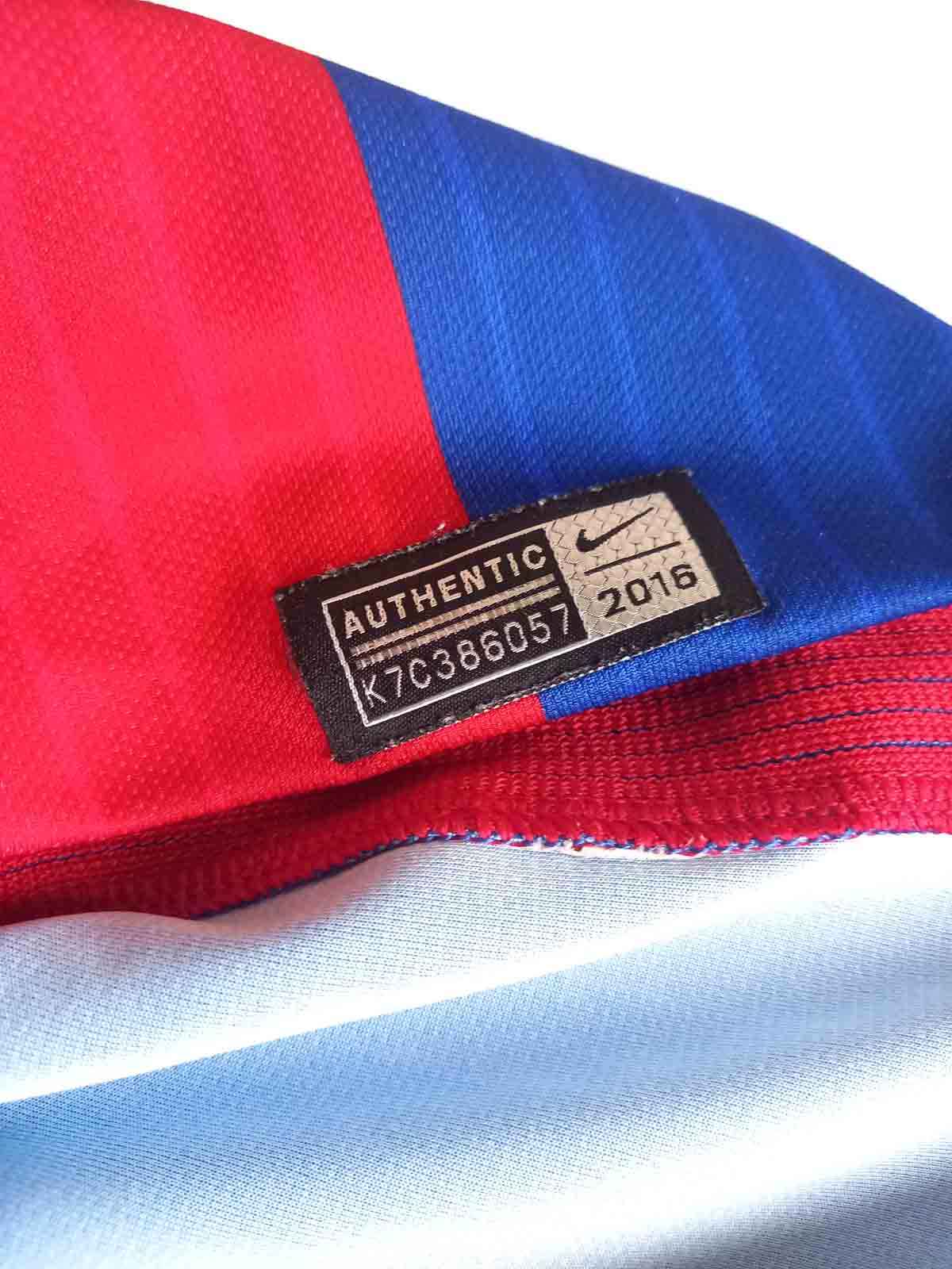 Barcelona 2016/17 Home Shirt Tags 776850-415