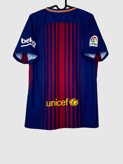 Barcelona 2017/18 Home Shirt Back 847255-456 - 2