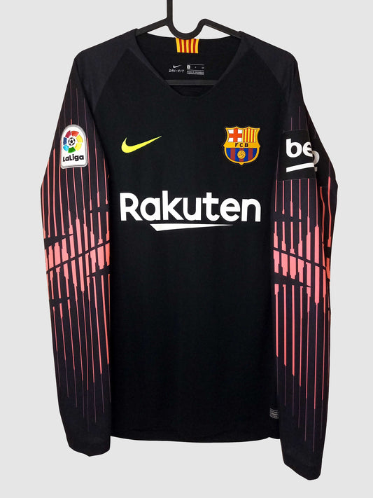 Barcelona 2018/19 Goalkeeper Home Shirt Front 894437-011