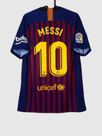 Barcelona 2018/19 Home Shirt Messi Back 894430-456